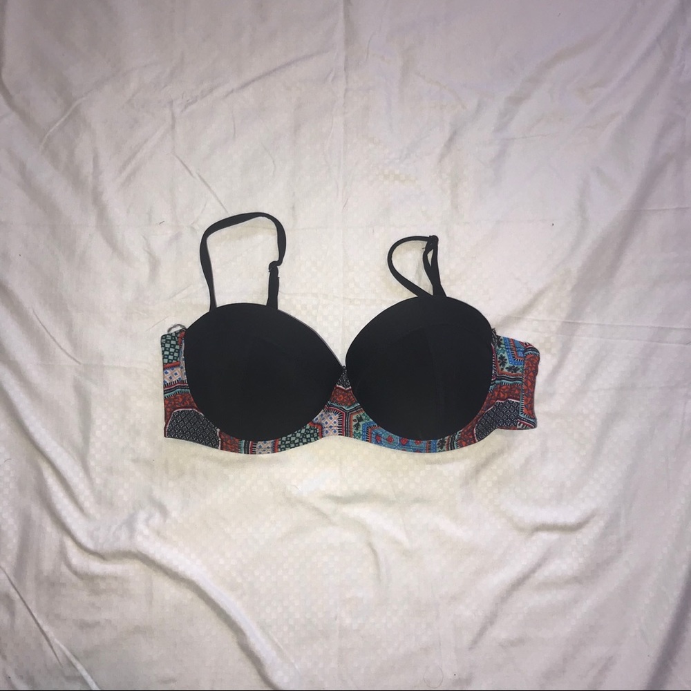 Structured Bandeau Swim Top